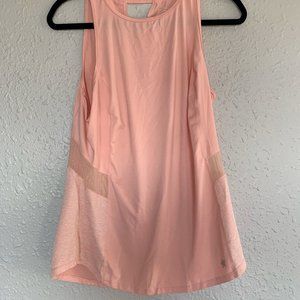 TEK GEAR Women's Light Pink Athletic Tank Top